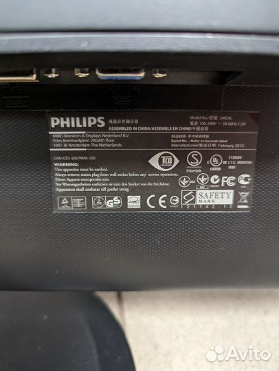 Монитор philips 24(кп)