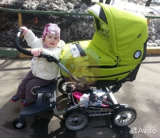 Подножка для второго ребенка с сиденьем