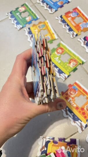 Пазл веселая азбука 0+