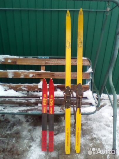 Лыжи детские СССР