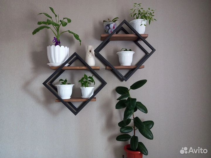 Полка настенная loft