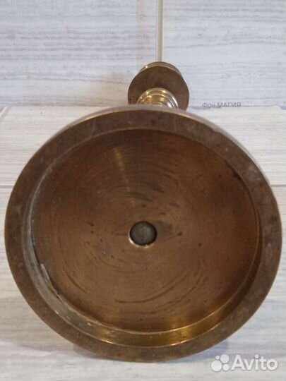 Подсвечник латунь бронза