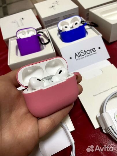 AirPods 2, Pro 2, 3 + чехол в подарок