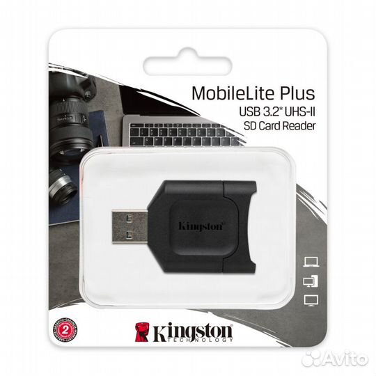 Картридер Kingston MobileLite Plus SD USB 3.2 gen