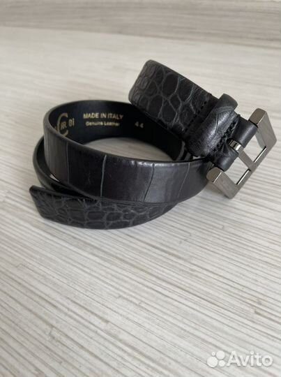 Ремень кожаный Cerruti