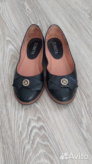 Балетки Zumita кожаные 35 размер