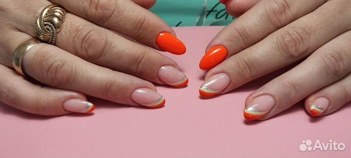 Маникюр.Наращивание.Гель-лак