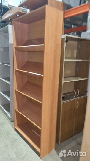 Стеллаж лдсп бук 4 полки наклонные 90/30/210