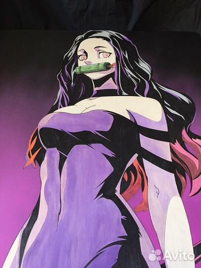 Нэзуко-из аниме «клинок рассекающий демонов»