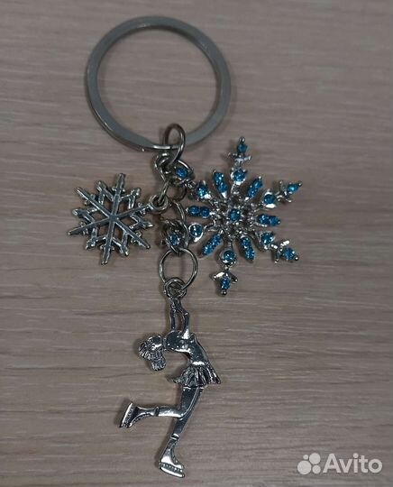 Брелок Фигуристка Фигурное катание Коньки