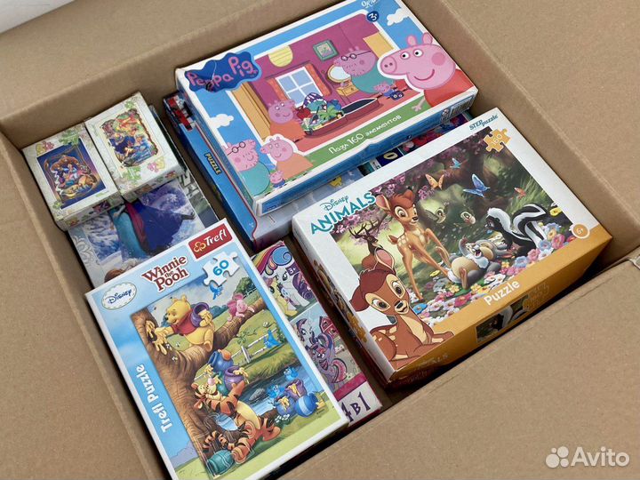 Коробка паззлов