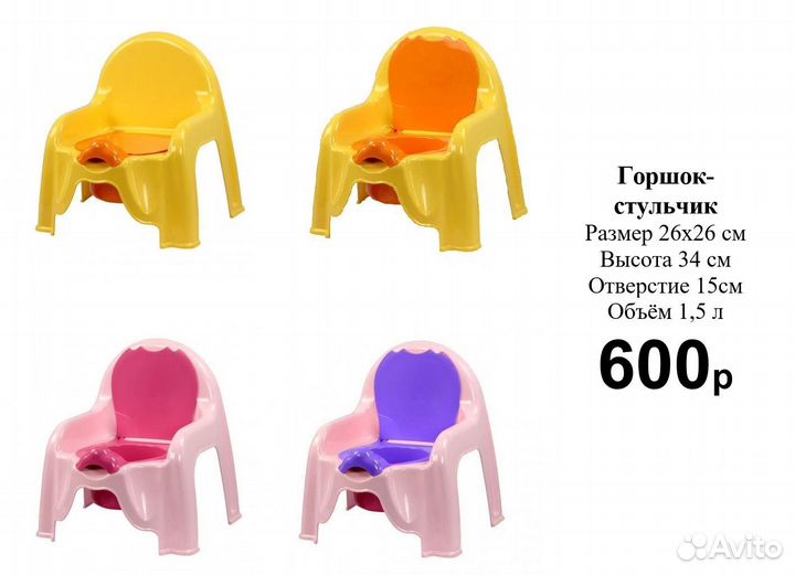 Горшки детские, накладки на унитаз, защита детей