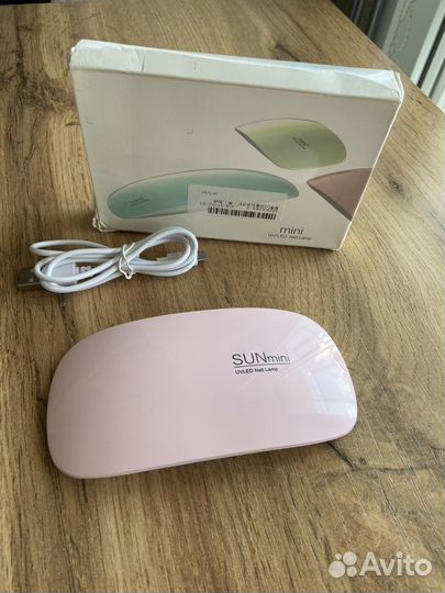 Мини лампа для ногтей