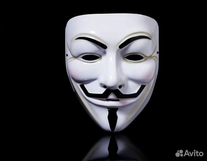 Маска Vendetta (Гая Фокса Анонимуса) оптом