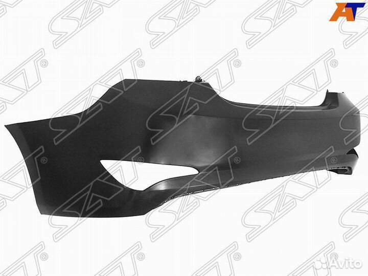 Не крашенный задний бампер солярис 14г рестайлинг