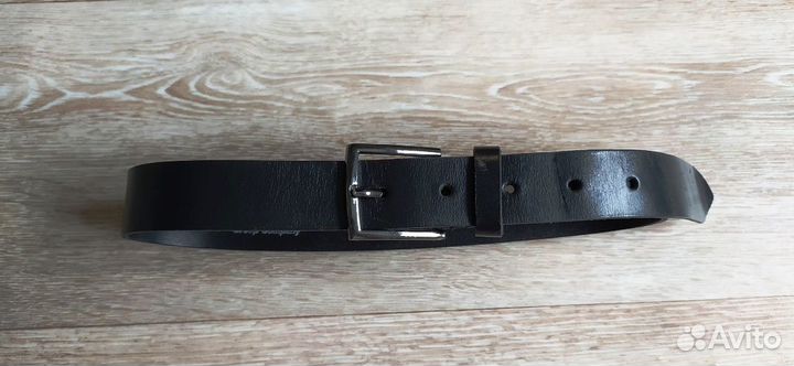 Ремень детский школьный из натуральной кожи