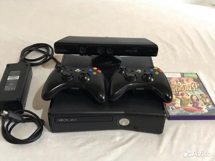 150 Игр прошит XBox 360 Slim (Black) 500GB