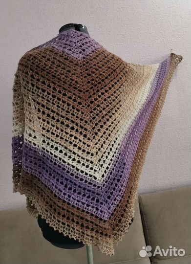Шаль ручной работы
