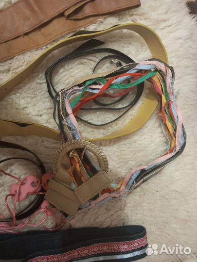 Ремни женские (пакетом)