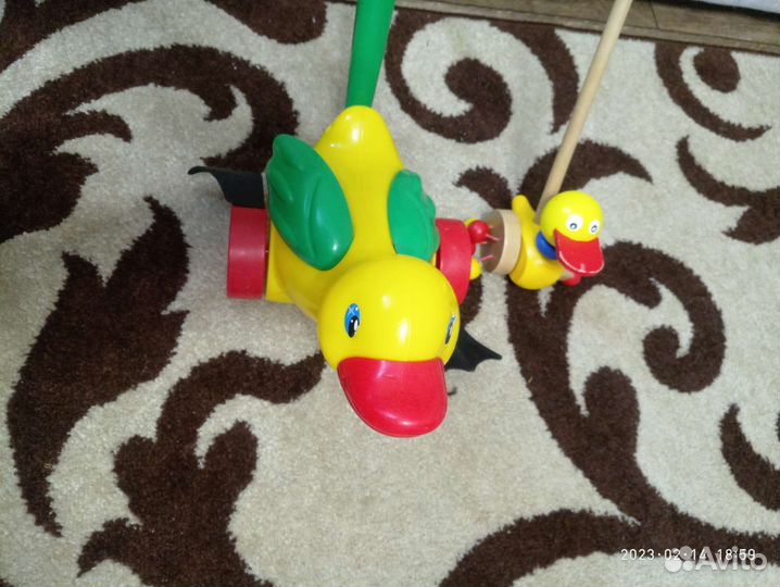 Каталка-уточка