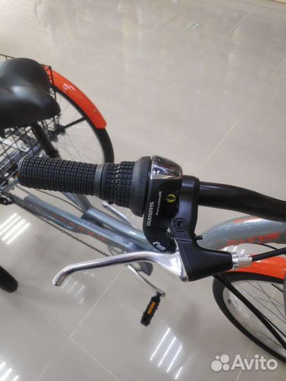 Велосипед sitis cargo 26 alloy Grey-Orange