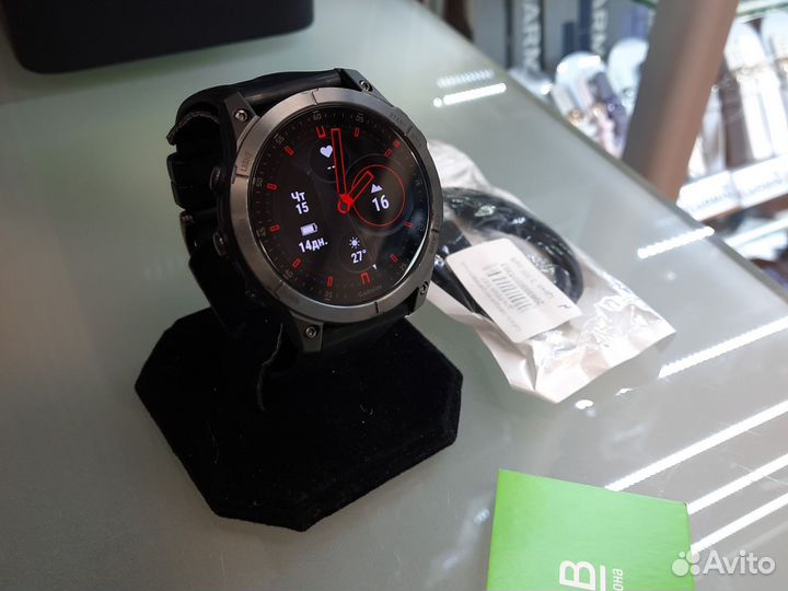 Бу 7мес Часы Garmin Epix (GEN 2) Sapphire Titan