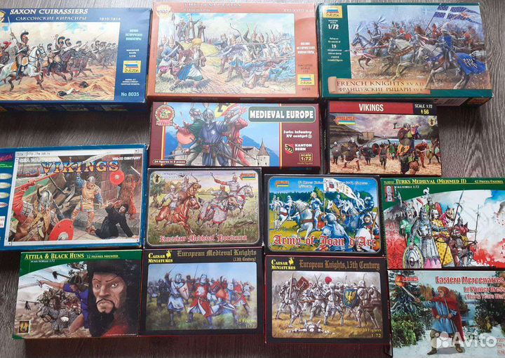 1/72 средневековье и античка халявище