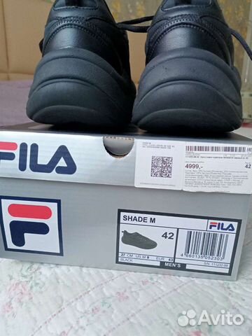 Кроссовки fila Shade М мужские 42 размер