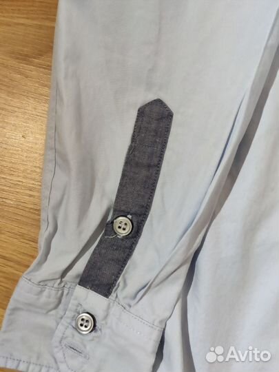 Рубашки на мальчика 152 см 12 лет школьные 2 шт