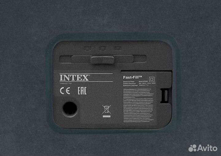 Intex 64412 Кровать надувная 99х191х46 см,220V