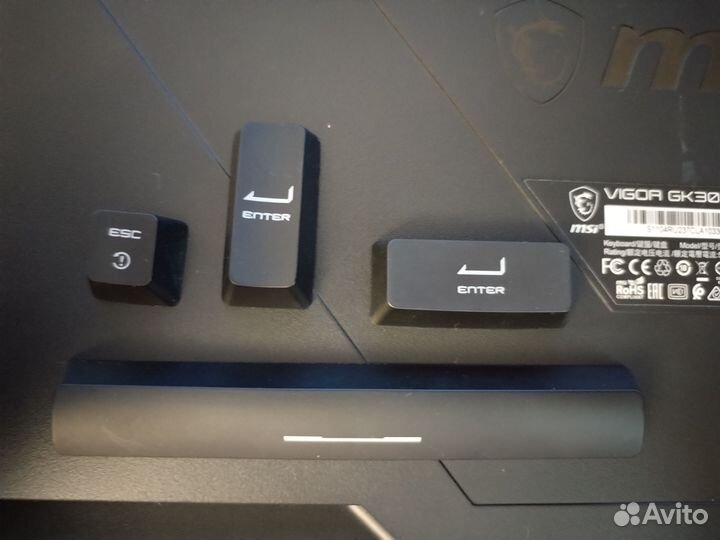 Механическая клавиатура MSI vigor GK30