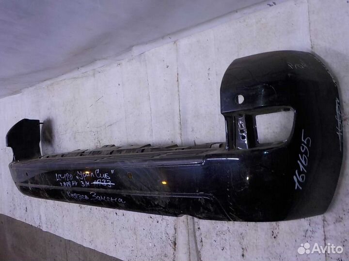 Бампер задний toyota land cruiser 120