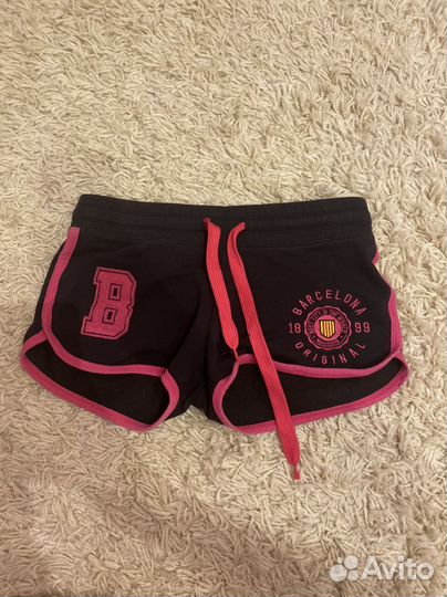 Шорты в стиле y2k на низкой посадке