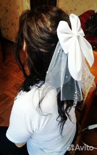 Бант с фатином