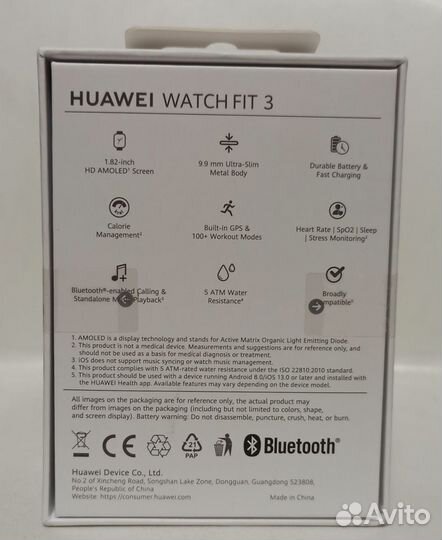 Новые смарт часы Huawei watch Fit 3