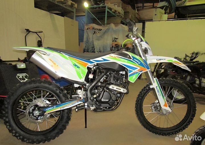 Мотоцикл racer X1 зеленый