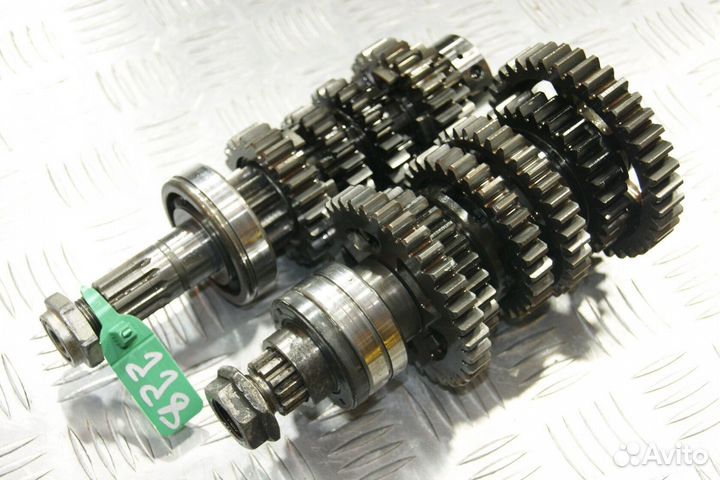 Коробка передач (кпп) Kawasaki ZZR600 (ZX600E)