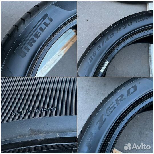 Pirelli P Zero 265/45 R20 и 295/40 R20