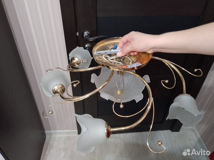 Люстры потолочные бу