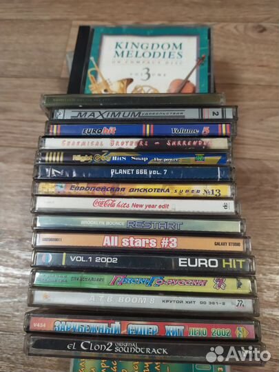 CD диски, сиди диски, музыкальные, Кировский