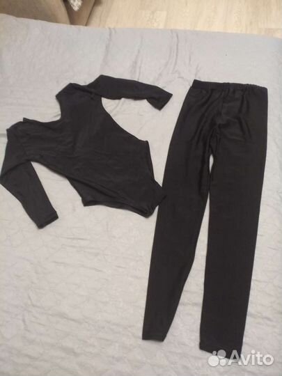 Купальник и лосины для танцев 122-128