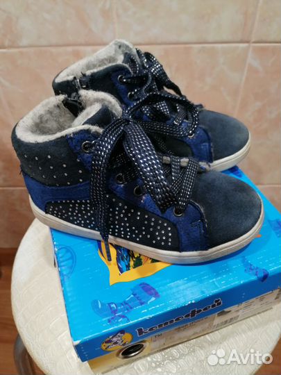 Ботинки для девочки демисезонные Котофей 27