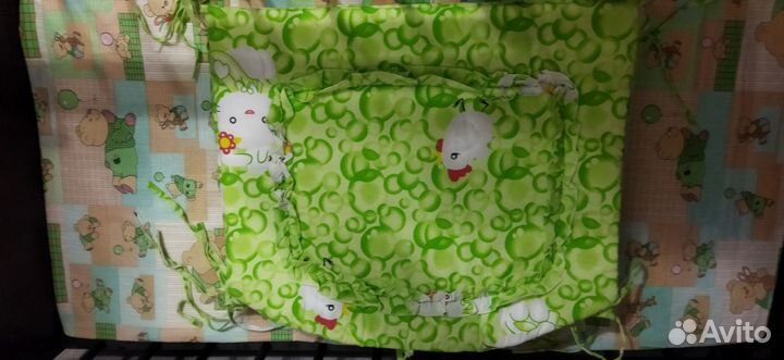 Бортики в детскую кроватку