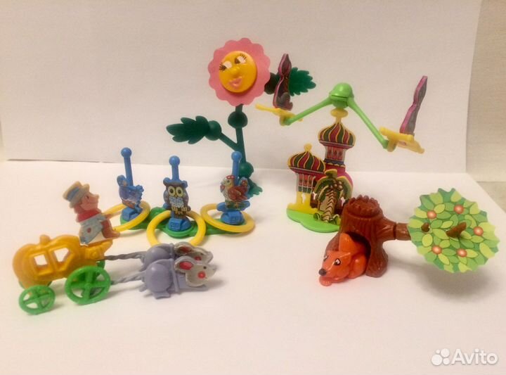 Киндер-сюрпризы старой сборки 90-2000 гг