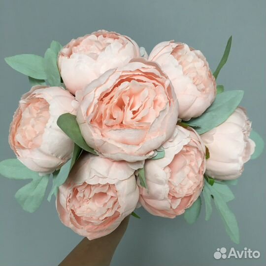 Букет пионов,искуственные цветы