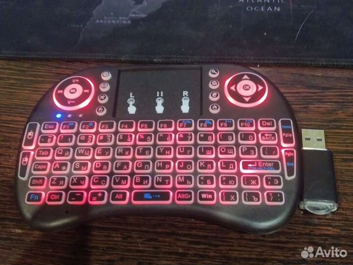 Мини клавиатура с подсветкой