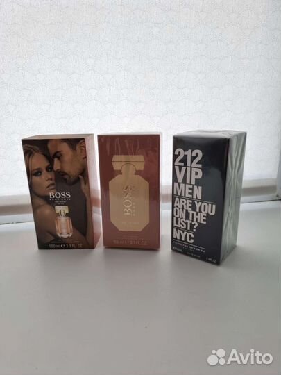 Парфюмерный набор 212vip и босс 2в1