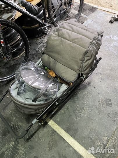 Детские санки коляска