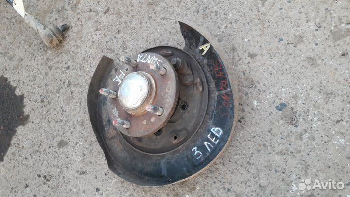 Ступица задняя левая Hyundai Santa Fe G6BA 2003