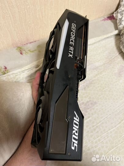 Видеокарта rtx 3070ti gigabyte Aorus 8gb гарантия